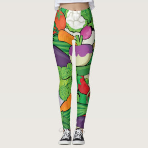 Leggings Beaucoup de légumes - jardinier, fermier, végét