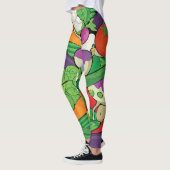 Leggings Beaucoup de légumes - jardinier, fermier, végétari (Gauche)
