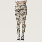 Leggings beaucoup de parson jack russell terriers motif (Devant)