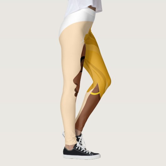 Leggings Beauté africaine (Droite)