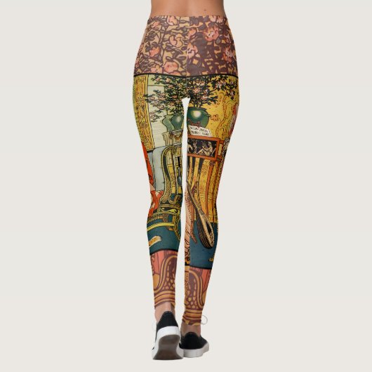 Leggings Beauté Beast Classic Fairy Tale Caractères (Dos)