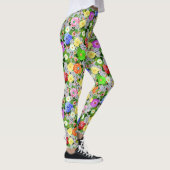 Leggings Beauté du jardin floral (Droite)