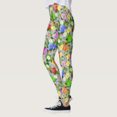 Leggings Beauté du jardin floral (Gauche)