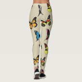 Leggings Beauté et pattes papillon (Dos)