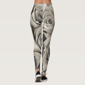 Leggings Beauté velours vintage (Dos)