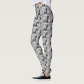 Leggings Beautés de bain - Robe de plage du début du siècle (Gauche)