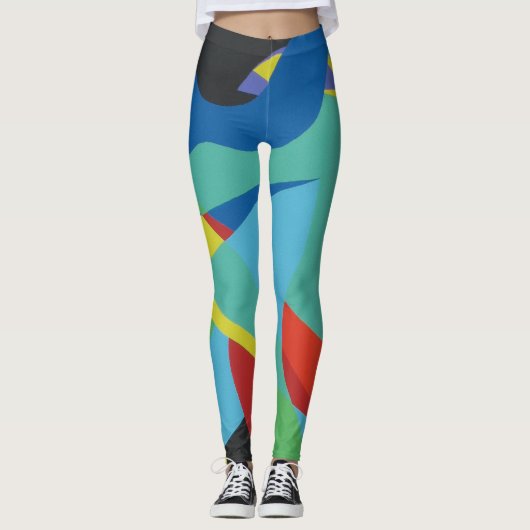 Leggings Beautiful and Vibrant Colors! (Devant)