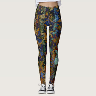 Leggings Beaux-arts de feuille