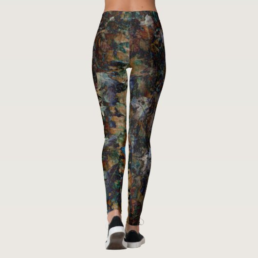 Leggings Beaux-arts Feuille (Dos)