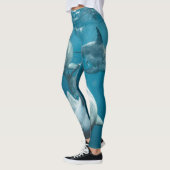 Leggings Beaux dauphins mignons (Gauche)