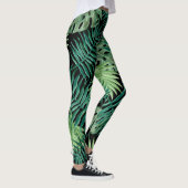 Leggings Beaux feuilles de palmiers (Droite)