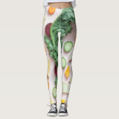 Leggings Beaux fruits (Devant)
