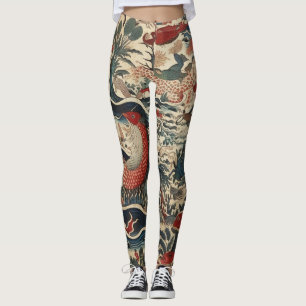 Leggings Beaux hérissons traditionnels