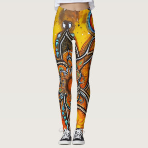 Leggings Beaux hérissons traditionnels