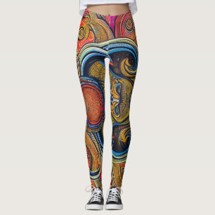 Leggings Beaux hérissons traditionnels
