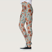 Leggings Beaux Pépites à motifs floraux (Gauche)
