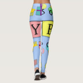 Leggings Bébé adulte Baby4Life mignon superbe de guêtres (Dos)