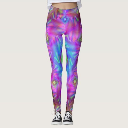Leggings Bécasseau à diamant 8 (Devant)