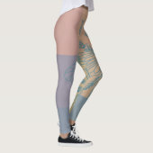 Leggings Bee dorée moderne (Droite)