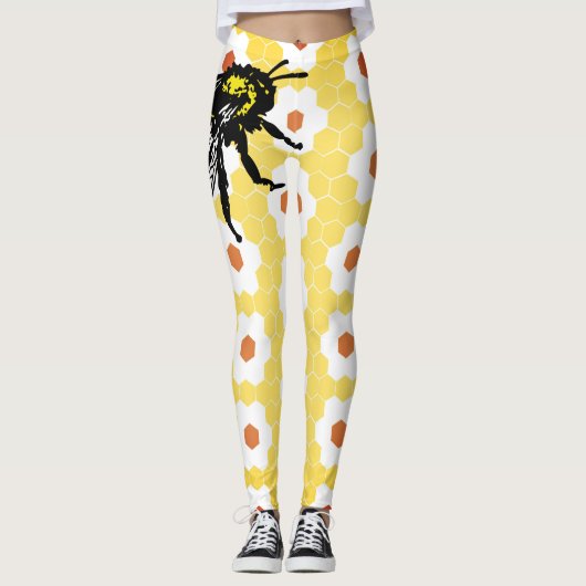 LEGGINGS BEE ET HONEYCOMB (Devant)