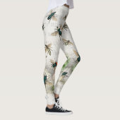 Leggings Bee Honey Travailleur Queen Bees Antique (Droite)