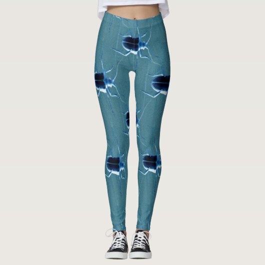 Leggings Beetle's Blues... (Devant)