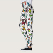 Leggings Beetons sur blanc (Gauche)