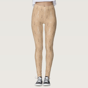 Leggings Beige mystique bohémien