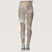 Leggings Beige Neutre Nuage (Devant)