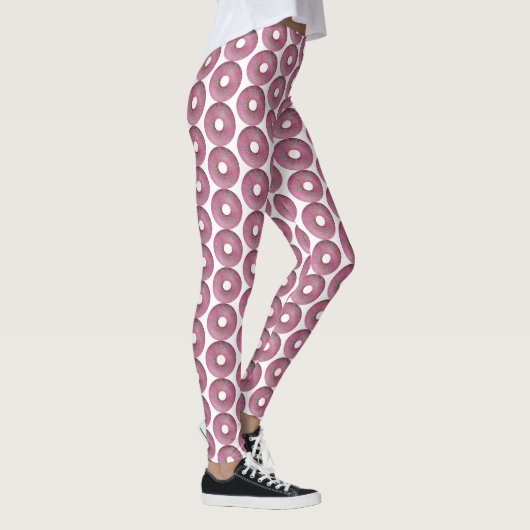 Leggings beignets roses avec arroses (Droite)