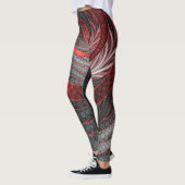 Leggings Bel argent et échelles rouges de vampire de (Gauche)