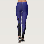 Leggings bel orage sur la forêt (Dos)