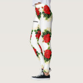 LEGGINGS BELLA DONNA ! (ROSES ROUGES) (Gauche)