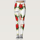 LEGGINGS BELLA DONNA ! (ROSES ROUGES) (Devant)