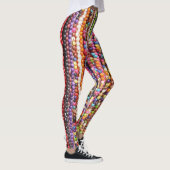 Leggings Belle abstraction rouge (Droite)