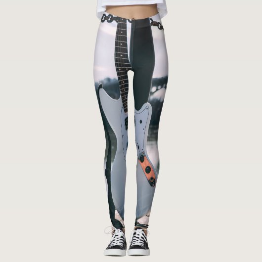 Leggings Belle Basse Guitare (Devant)