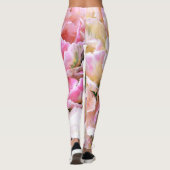 Leggings Belle conception cool girly floral (Dos)