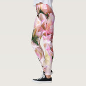 Leggings Belle conception cool girly floral (Gauche)