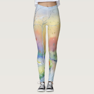 Leggings Belle coupe arc-en-ciel