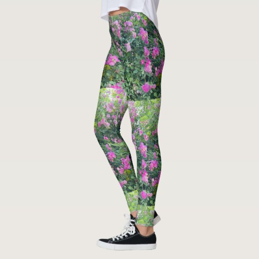 Leggings Belle Fleur colorée (Gauche)