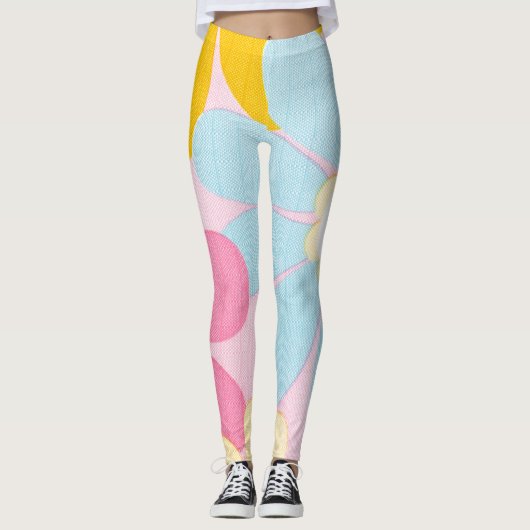 Leggings Belle fleur cool (Devant)