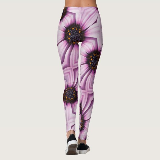 Leggings Belle Fleur rose Ostéosperum (Dos)