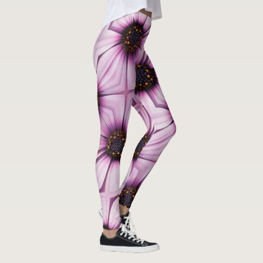 Leggings Belle Fleur rose Ostéosperum (Droite)