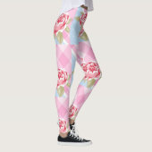 Leggings Belle florale rose (Droite)