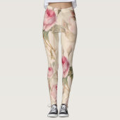 Leggings Belle florale Vintage (Devant)