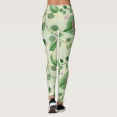 Leggings Belle Flore Verte (Dos)