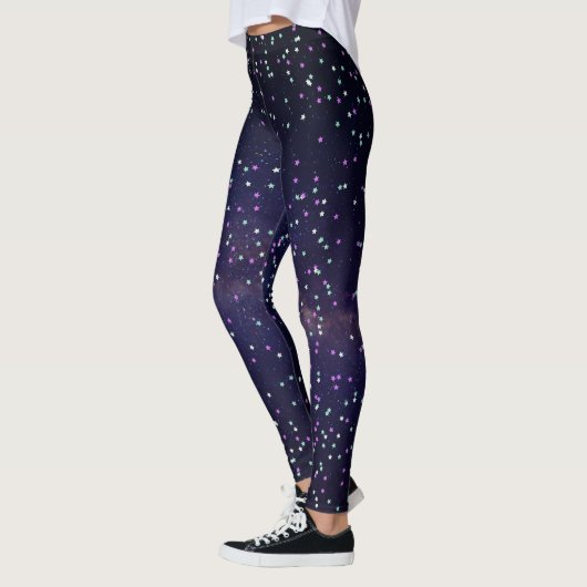Leggings Belle galaxie, étoiles (Gauche)
