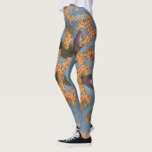 Leggings Belle girafe bleue Extraordinaire Funny Hakuna Mat (Gauche)
