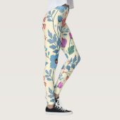 Leggings Belle jambe florale de printemps (Droite)