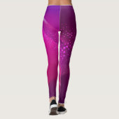 Leggings belle jambe violette (Dos)